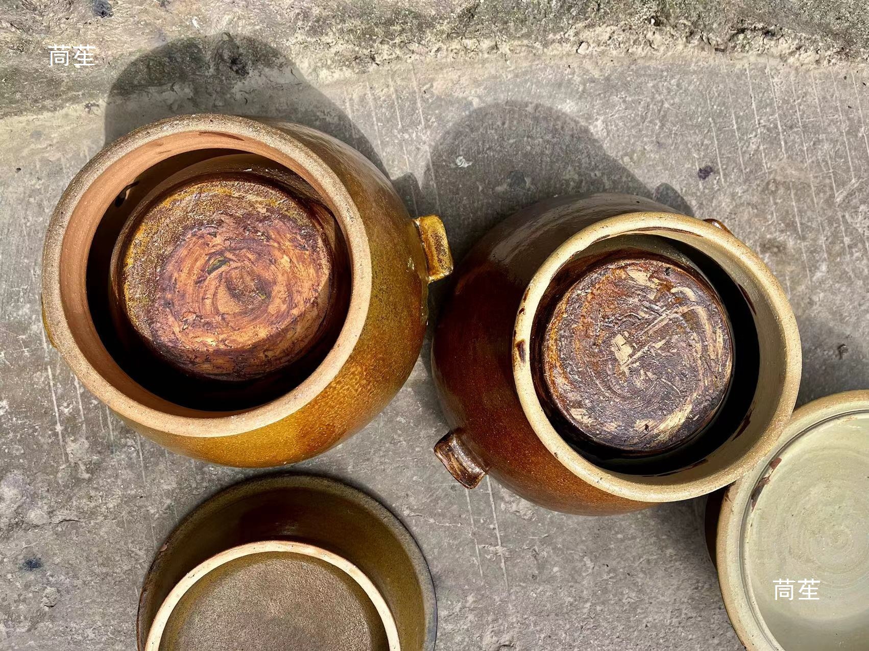 Stoneware Wood-Fired Steaming Chicken Pot Health Soup Pot Water-Separating Steaming Stew Pot Sweat Steaming Bowl Steaming Pot