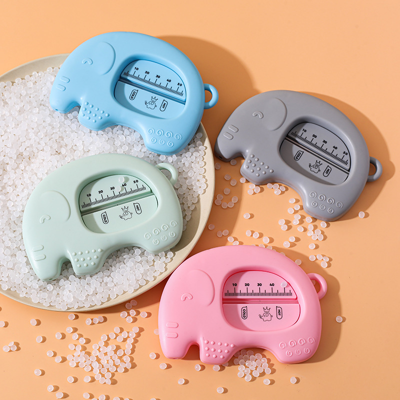 Baby Cartoon Water Thermometer Baby Bath Test Thermometer Newborn Bathtub Thermometer Baby Elephant Thermometer