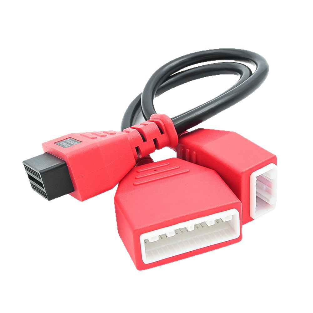 Obd Cable Adapter Cable Japanese and Korean Models Obd2 Straight Female to 16+32 Cable Car Diagnostic Connector