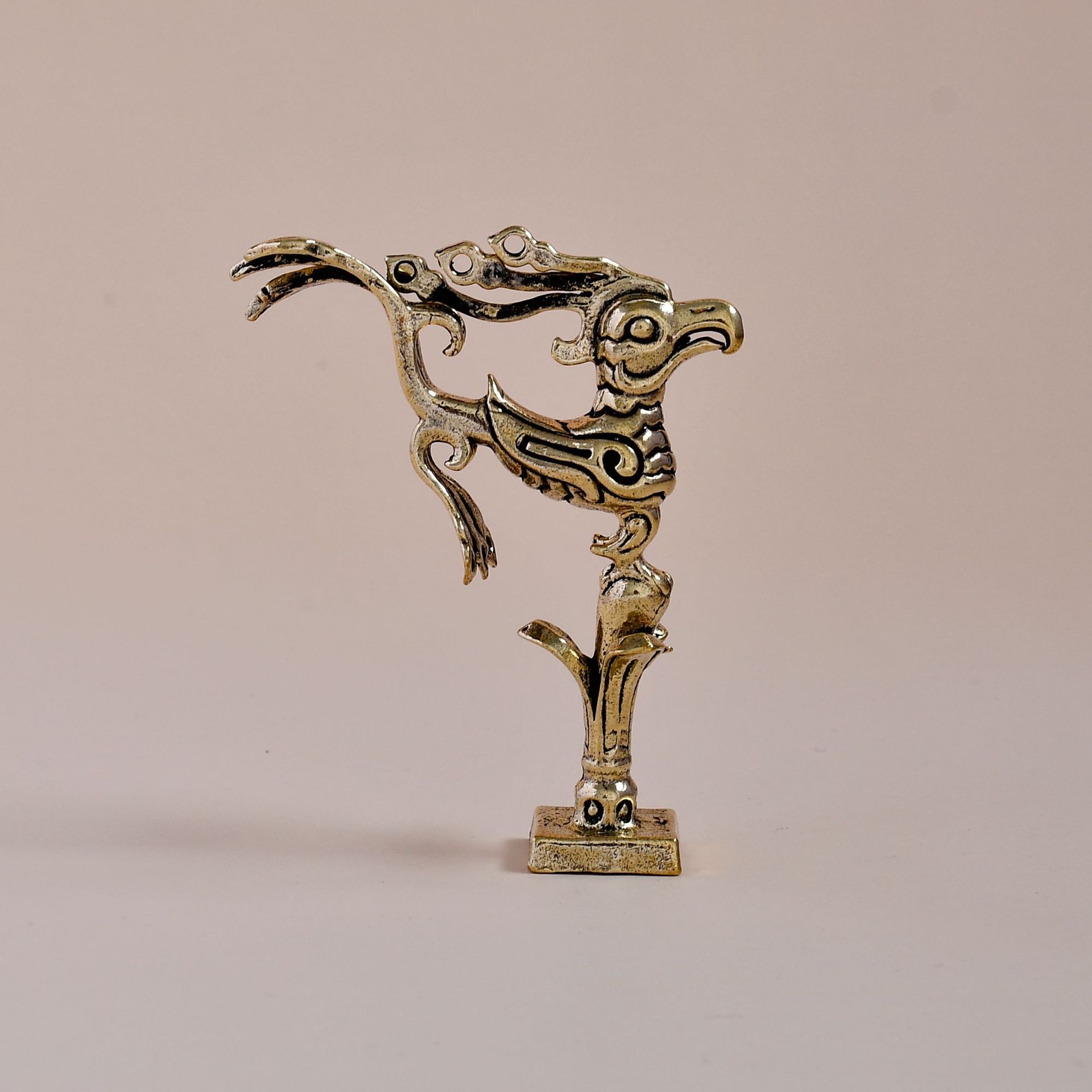 Yiwu Sanxingdui Wenchuang Ornaments Hercules Brass Crafts Guochao Wenchuang Boutique in stock