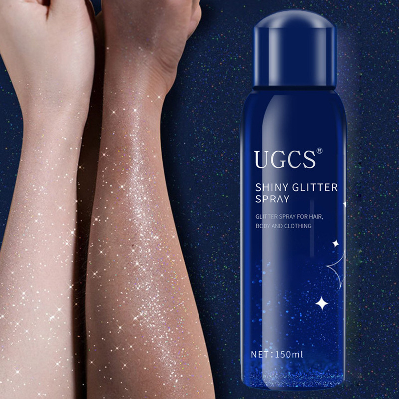 Cross-Border Nightclub Party Glitter Spray Halloween Glitter Body Starry Sky Freshener Long-Lasting Fragrance Fantasy Aromatherapy