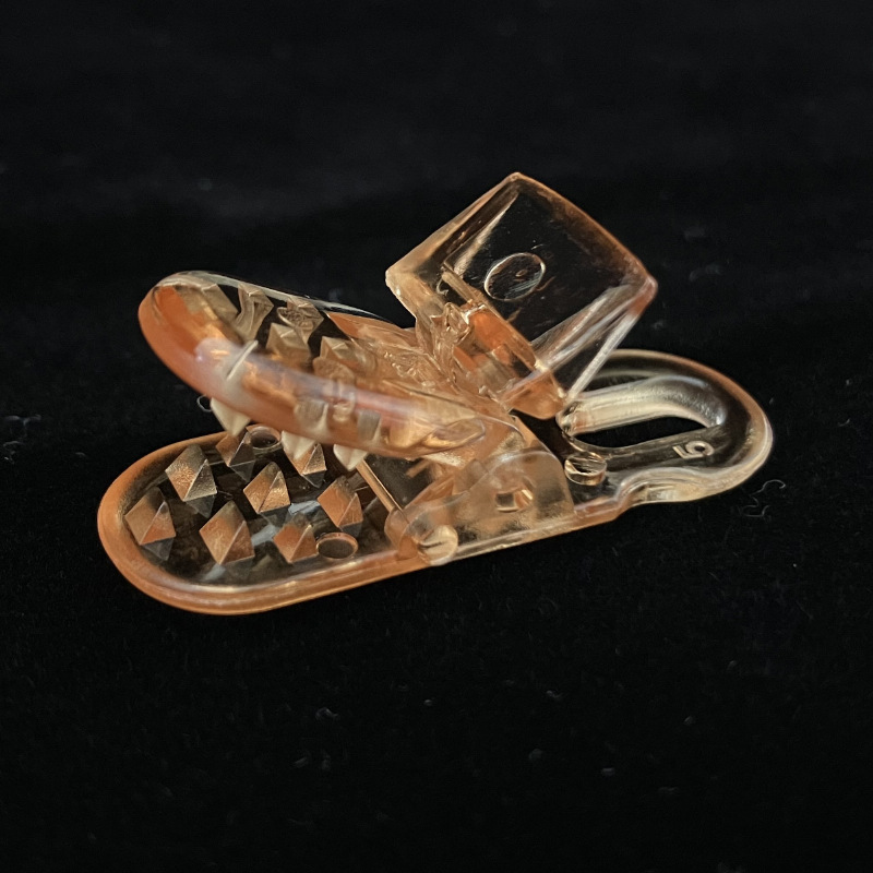 20/25mm Clip with Duckbill Clip, Colorfulful Spot Crocodile Clip Buckle, Baby Overalls, Anti-Fall and Anti-Slip Clip