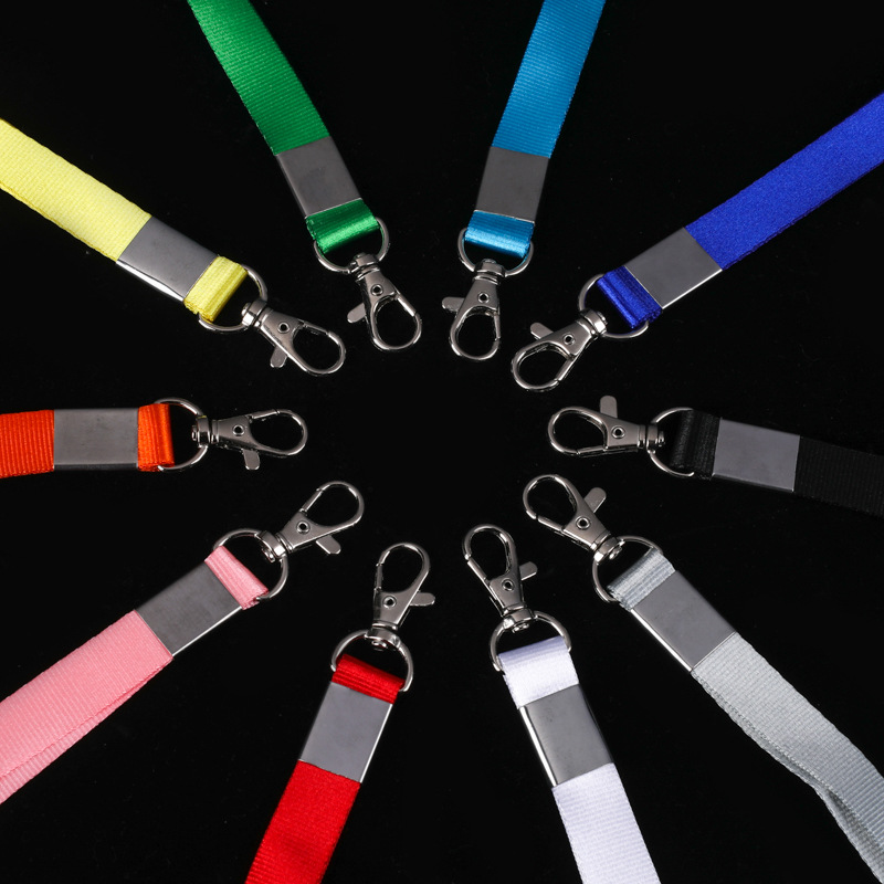 Work card certificate factory card exhibition certificate printing thermal transfer printing silk screen hanging rope chest card lanyard printable logo