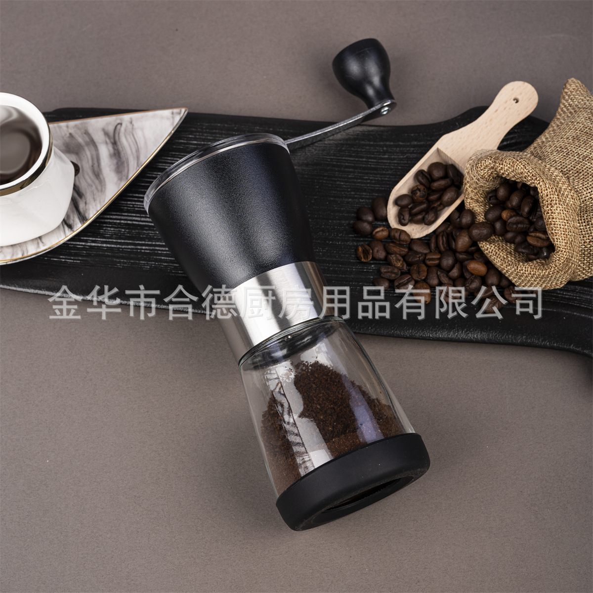 Hand Bean Grinder Event Gift Coffee Bean Grinder Grinding Manual Coffee Machine Glass Coffee Machine