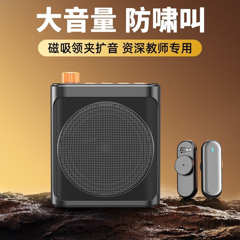 Беспроводной петличный микрофон с магнитной зарядкой, усилитель Small Bee, для учителей и экскурсоводов