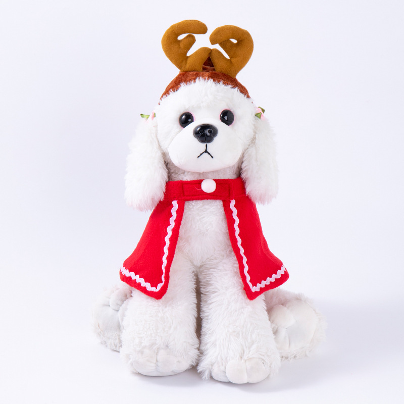 Amazon pet Christmas cape suit dog clothes autumn transformation dress cat pet clothes wholesale