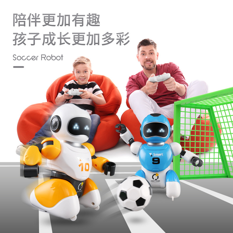 Yingjia 3066 Intelligent Programming Remote Control Family Football Battle Robot Electric Desktop Toy 3066 Yingjia 30
