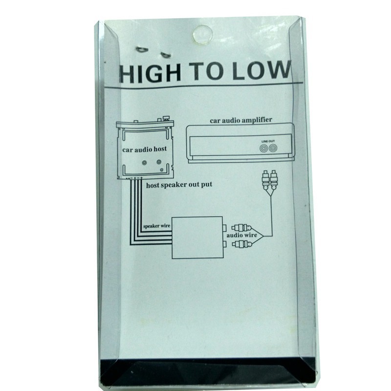 High to low speaker line conversion audio output converter K-28 manufacturers a large number of direct supply