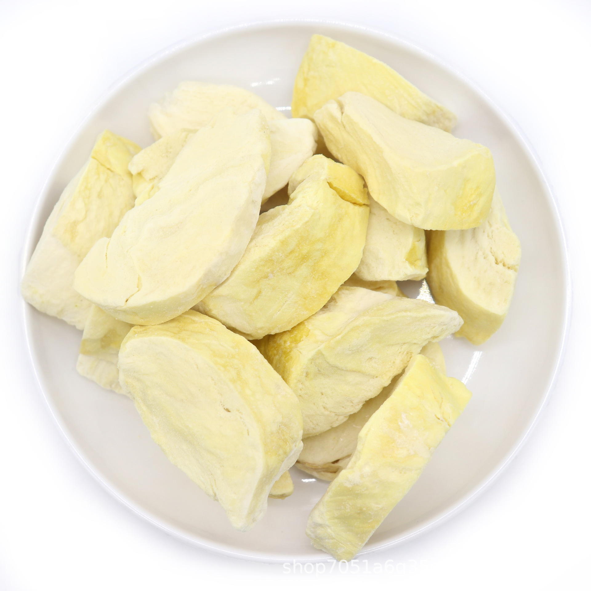 Freeze-dried durian dried Liantai gold pillow durian crisp durian strip freeze-dried food factory full box wholesale