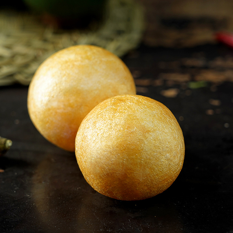 Clear Water Gluten, Wuxi Specialty Hot Pot Gluten Stuffed with Meat, Spicy Hot Pot Ingredients, Oil Gluten Balls 0.5kg