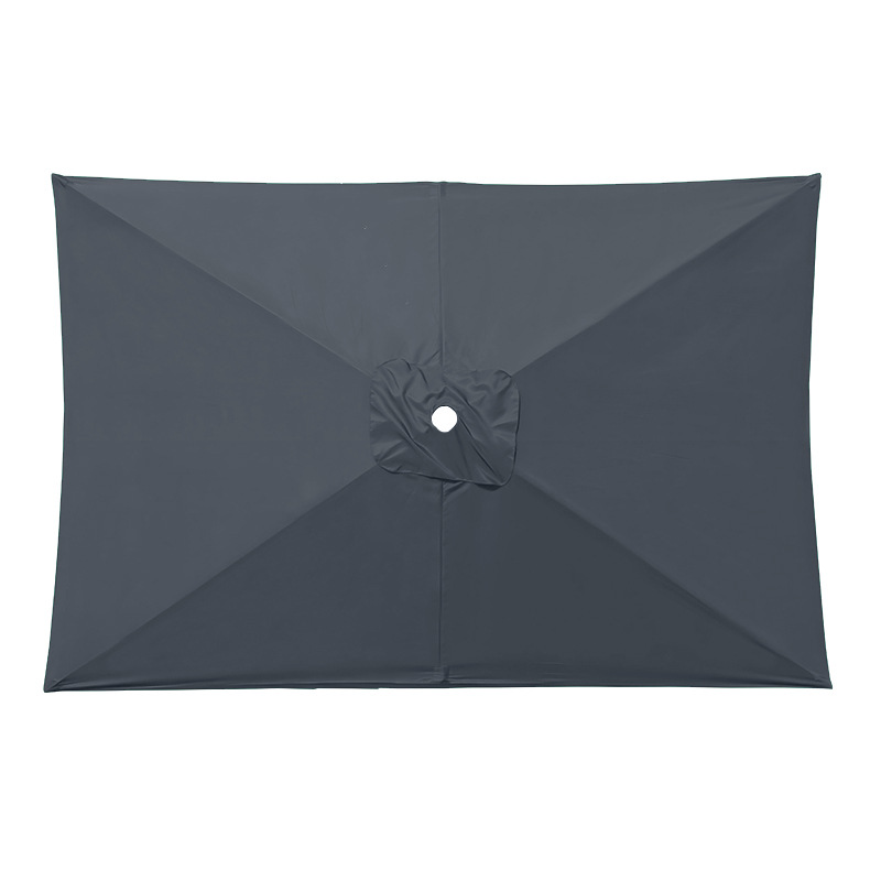 Rectangular Outdoor Umbrella Cloth Umbrella Surface Replacement Garden Umbrella Cloth Replacement New Sunshade Rainproof Sun Umbrella Replacement Umbrella Cloth