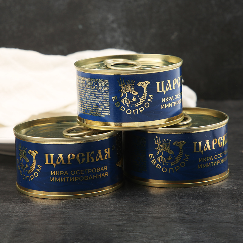 Imported Shahuang Caviar Imitation Yamaha Caviar Bonito Rice Sauce Canned 105g Cooking Sauce Cross-Border Wholesale