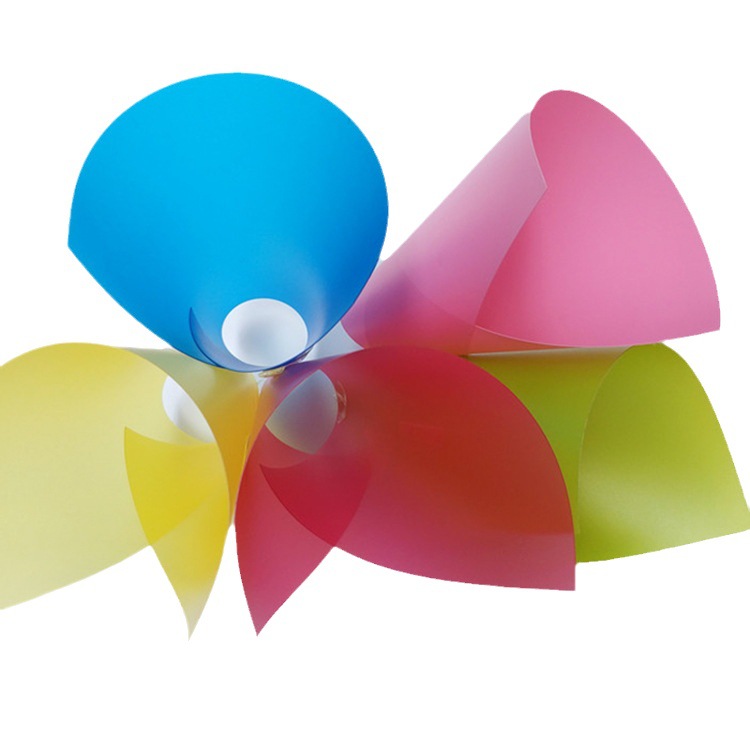 Factory Direct color white black pp sheet processing sample drawing double-sided frosted pp sheet processing