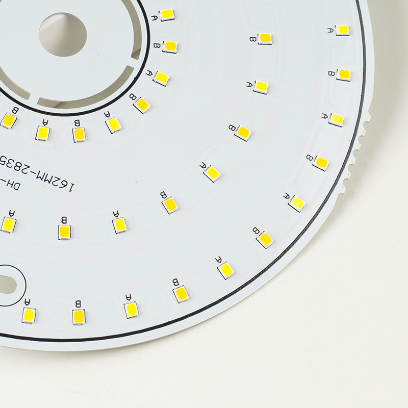 In stock wholesale drive-free led lamp board 220V3W6W24W round lamp chandelier transformation patch ceiling lamp wick