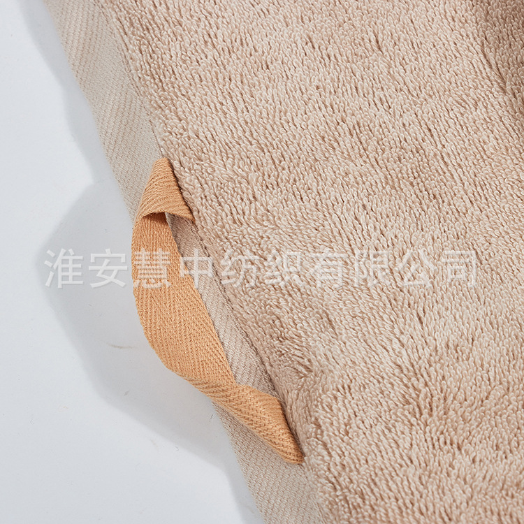 Pure Cotton Macaron Color Towel Embroidered Bath Towel Hotel Home Towel Custom Logo Gift Towel Supports Export
