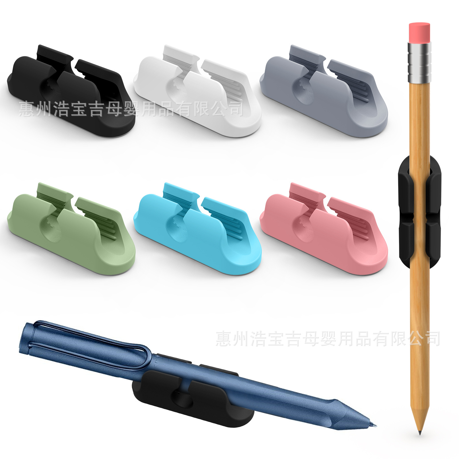 Подставка для ручек для столов и стен, Клейкая подставка для карандашей, Подставка для маркеров, Подставка для карандашей, Подставка для ручек с зажимом