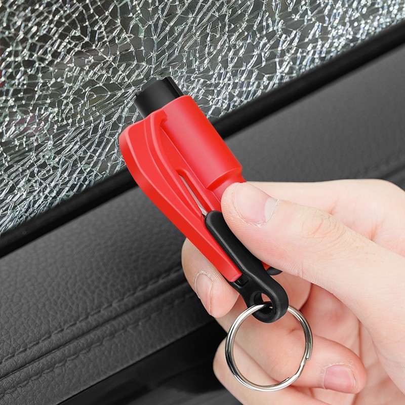 Car window breaking artifact car two-in-one multifunctional safety hammer portable car Mini escape life hammer smashing glass