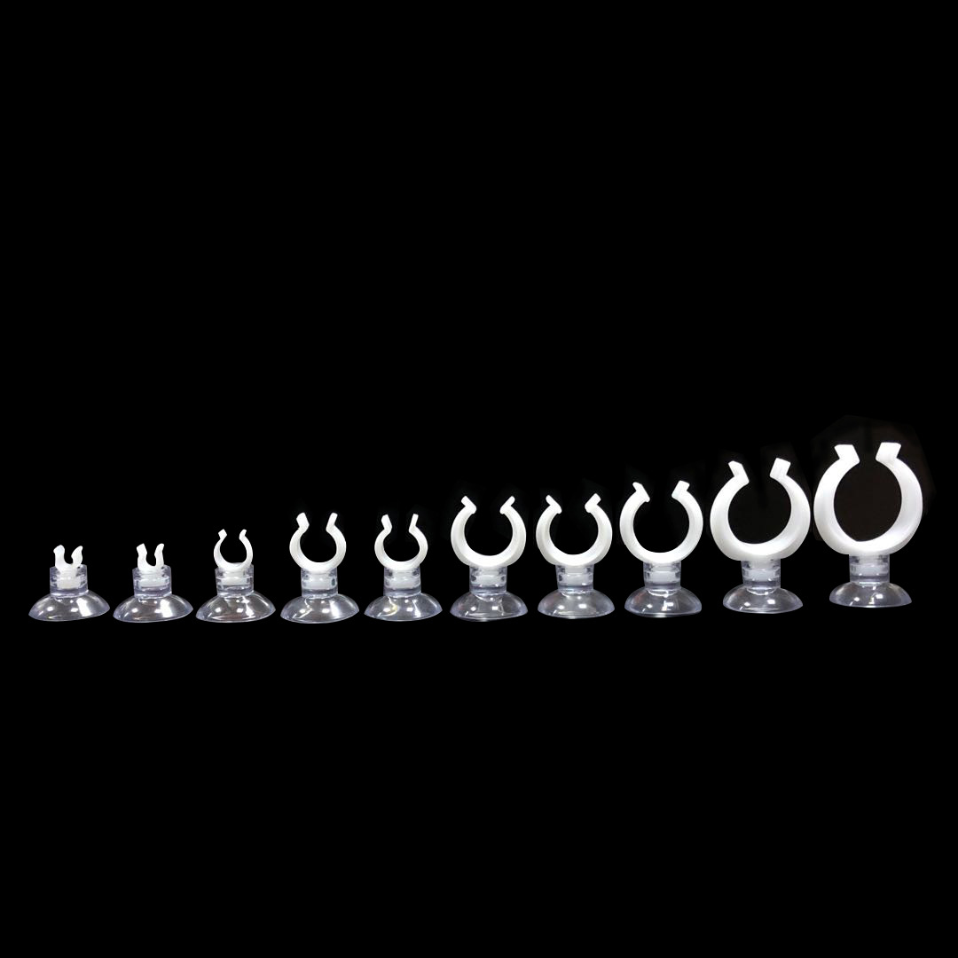 Lurong factory supply aquarium sucker fish tank sucker oxygen pipe pump heating rod U-tube fixed sucker