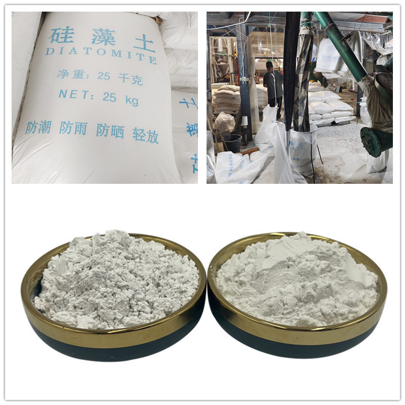 Diatomaceous Earth Aluminum Plant Chemical Plant Uses No. 300 No. 400 No. 500 No. 100 Mesh 200 Mesh Calcined Diatomaceous Earth Filter Aid