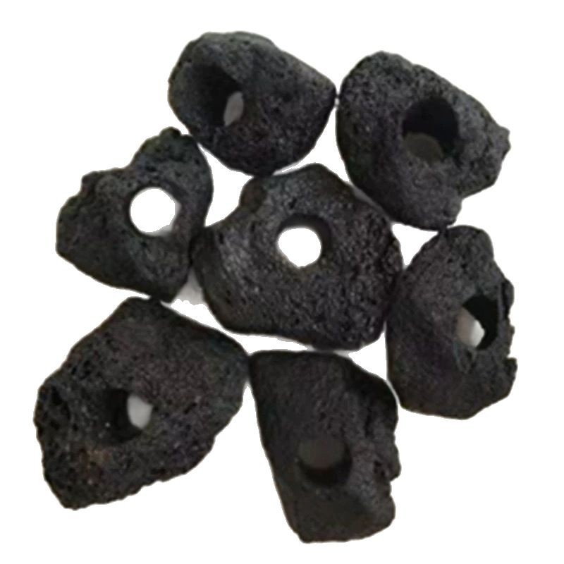 Volcanic Stone Planting Rings, Direct from the Manufacturer, for Fixing Aquatic Plants, Landscaping Stones, and Decorative Perforated Fish Tank Decorations