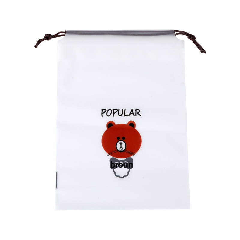 Shoe Bag Transparent Dust Bag Portable Travel Shoe Bag Storage Bag Sneaker Shoe Moisture-Proof and Mildew-Proof Shoe Storage Bag