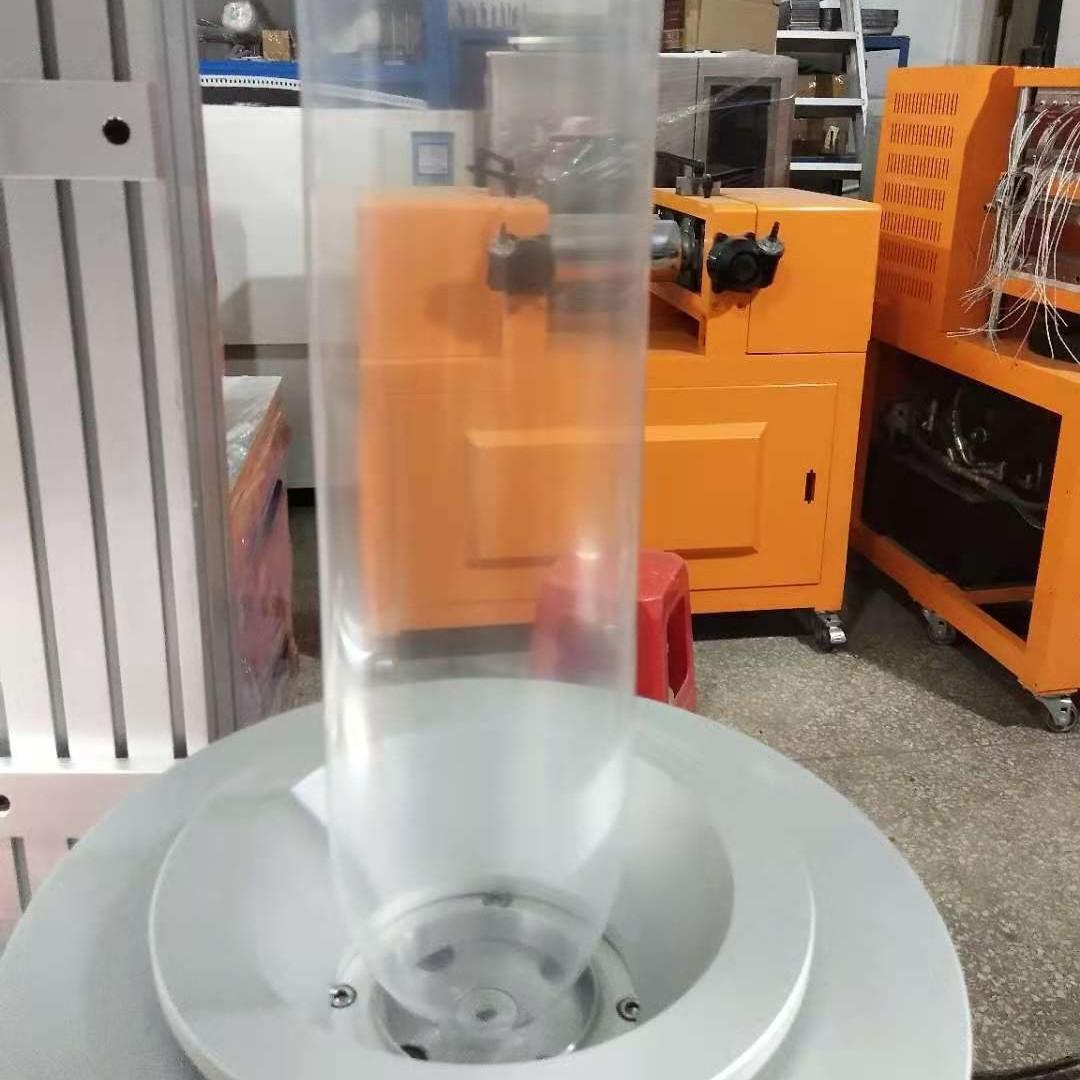 Zhongxin Instrument Screw Blowing Film Machine Diameter 20mm Traction Steel Rod and Rubber Roller Pair 80×