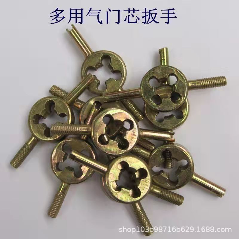 Valve needle wrench key self-repair liquid open wire electric car Mountain bike valve needle wrench valve needle wrench wholesale