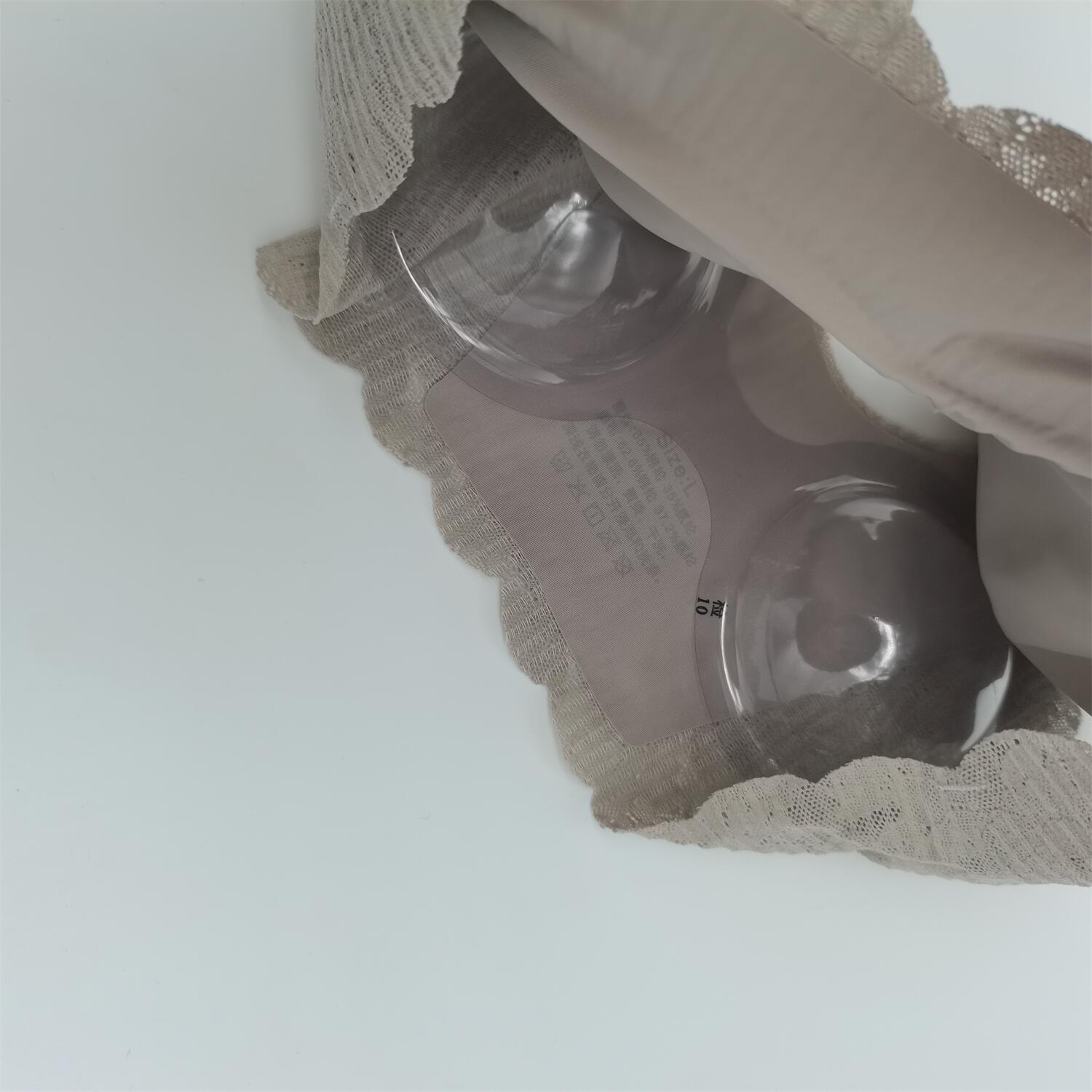 Stock underwear chest rest plastic packaging support swimsuit underwear blister packaging anti-deformation shell transparent plastic