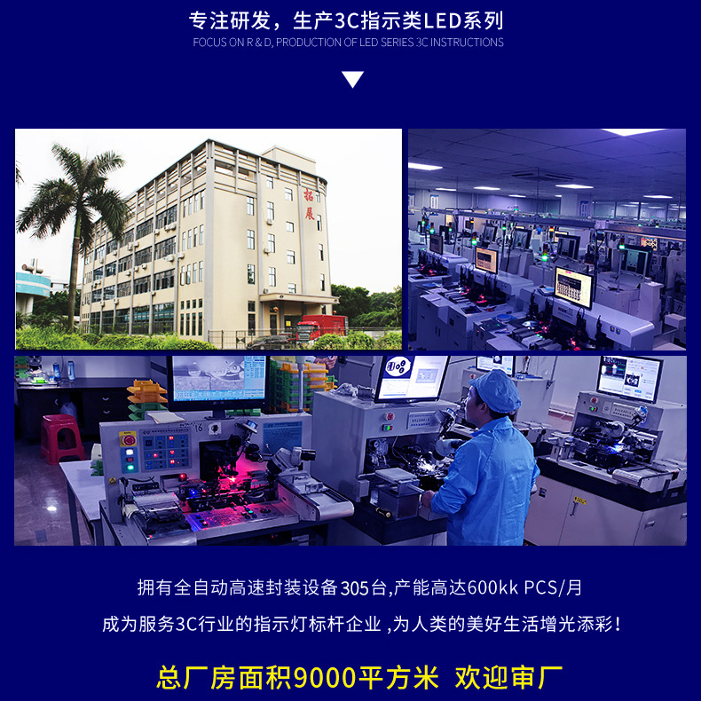 F3 Lamp Beads Sample Customized 3Mmled Colorful Red Hair Red Blue Hair Blue Green Hair Green Light Led Light-Emitting Diode