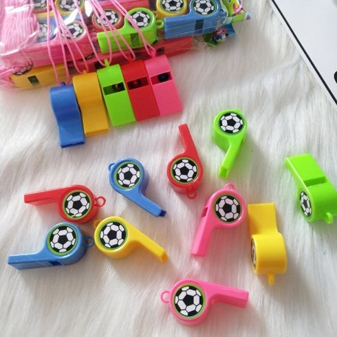 Children's Student Games Activities Cheer 24 Pack Whistle Supplies Whistle Plastic Whistle Referee Whistle