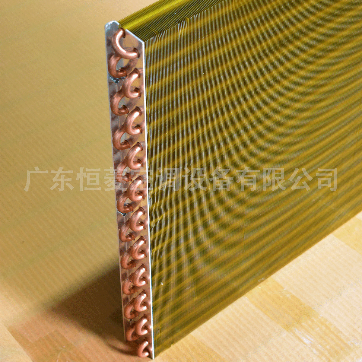 Factory Direct Supply Condenser Non-Standard Customized 9.52 High-Efficiency Internal Thread Copper Tube Industrial Finned Condenser