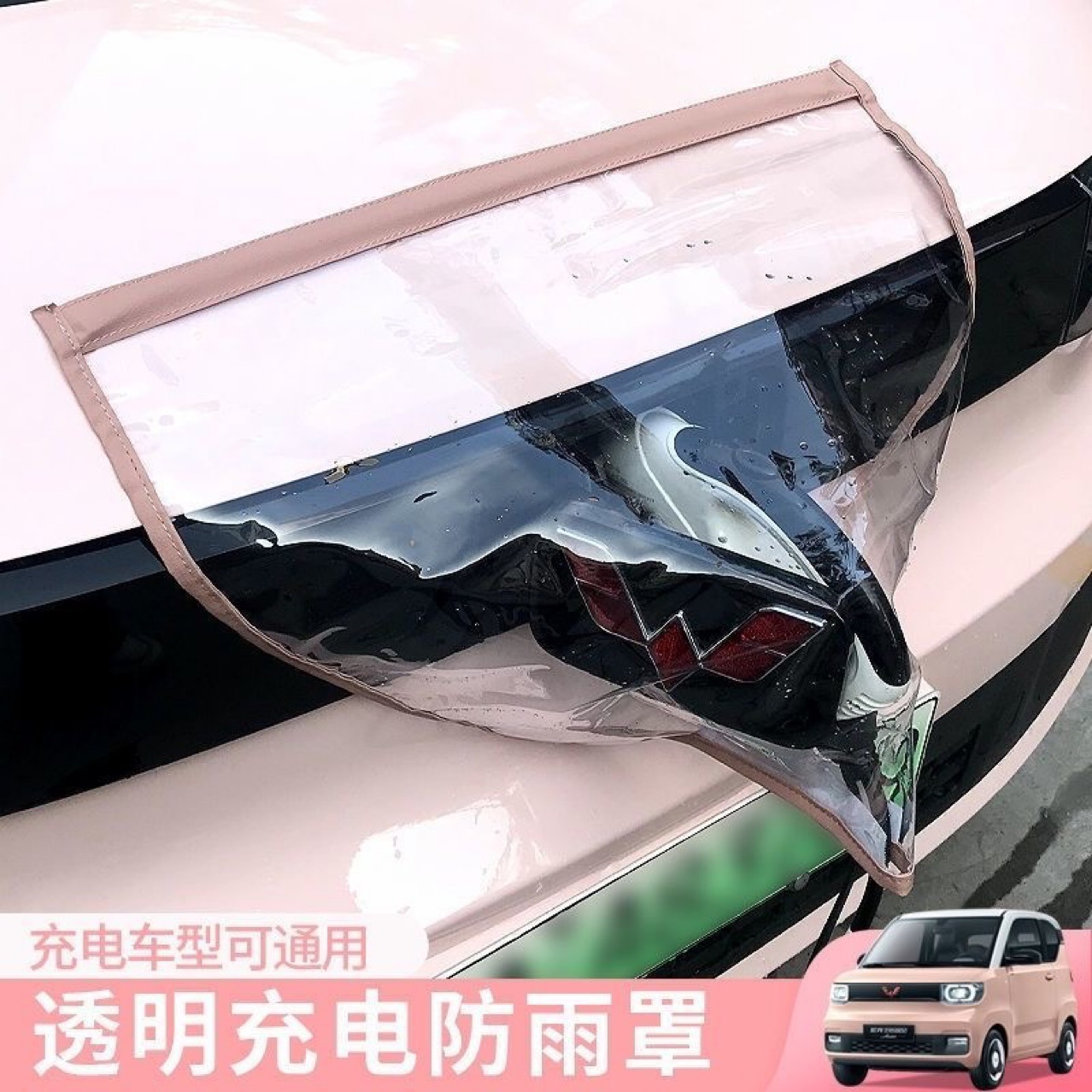 Универсальный дождевик для зарядки нового энергетического транспортного средства, водонепроницаемый чехол для зарядного устройства, снег и дождь
