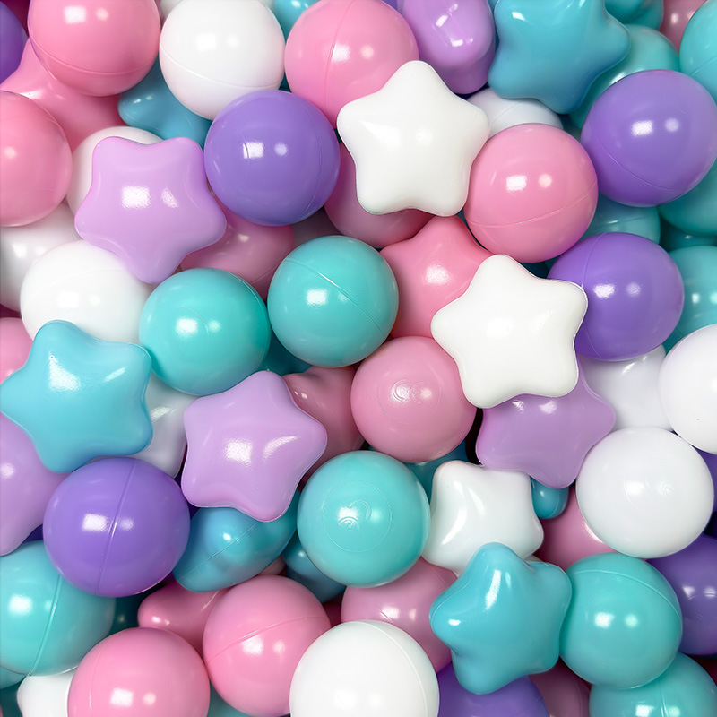 Five-Pointed Star Ocean Ball Chewable Baby Indoor Playground Infant Wave Ball Pool Star Toy Ball Educational