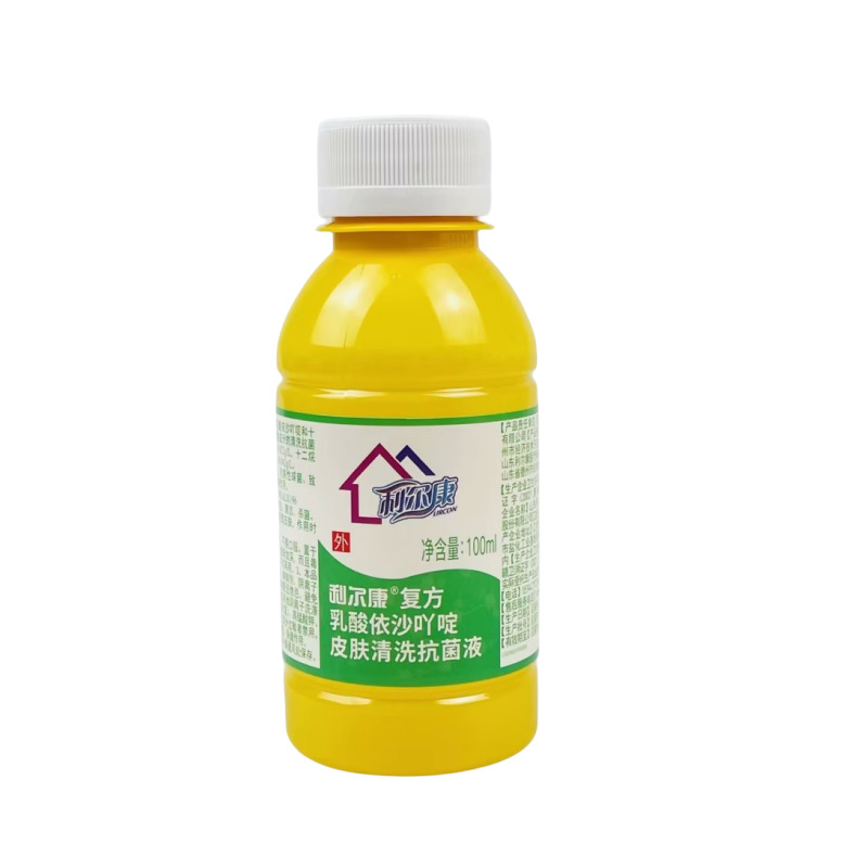 Lierkang 3% Hydrogen Peroxide Disinfectant Iodophor Disinfectant Compound Lactic Acid Etacridine Skin Cleaning Antibacterial Liquid