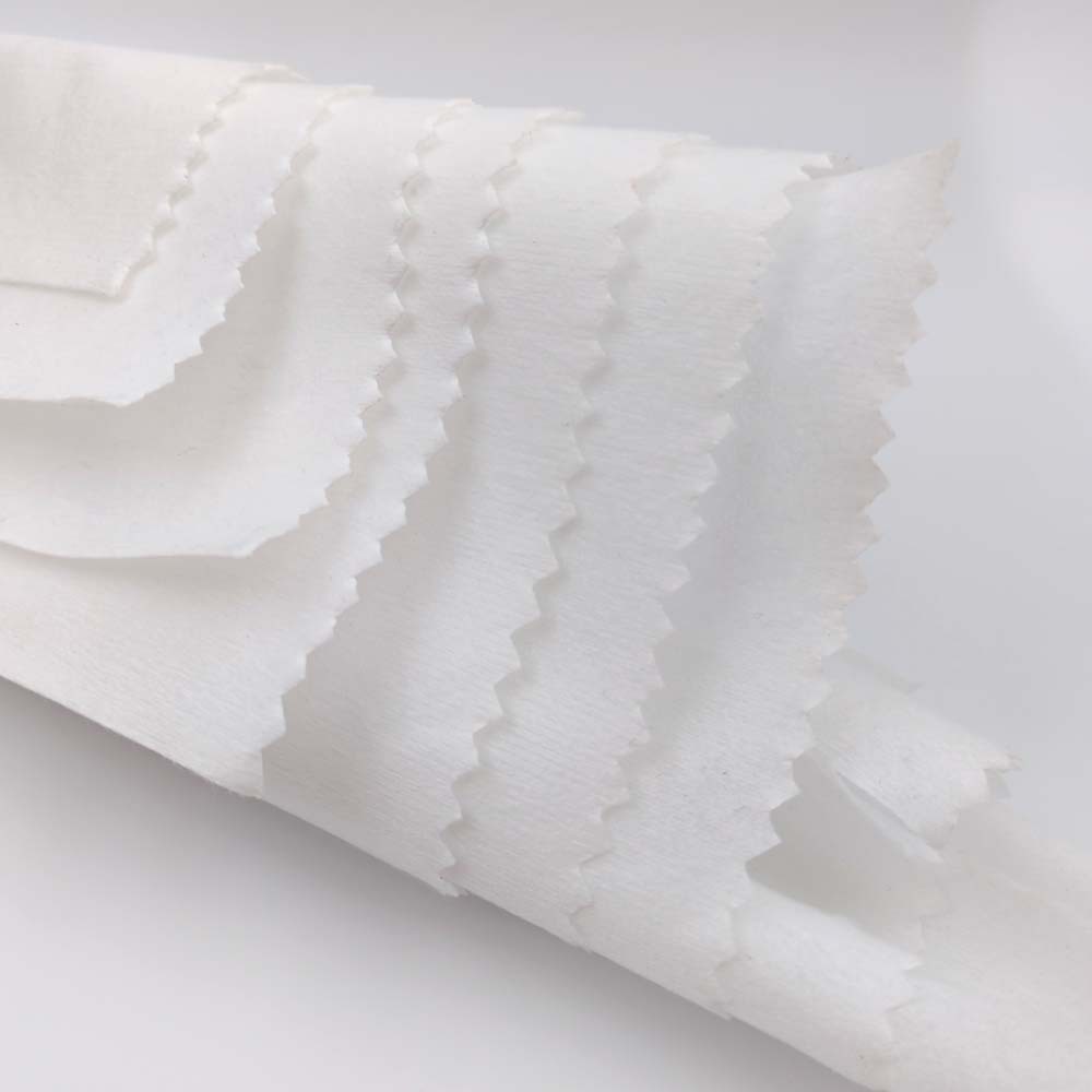 Source Manufacturer 120g Spunlace Non-Woven Fabric Roll White Soft Non-Woven Fabric Plain Polyester Wear-Resistant Ready-Made in Seconds
