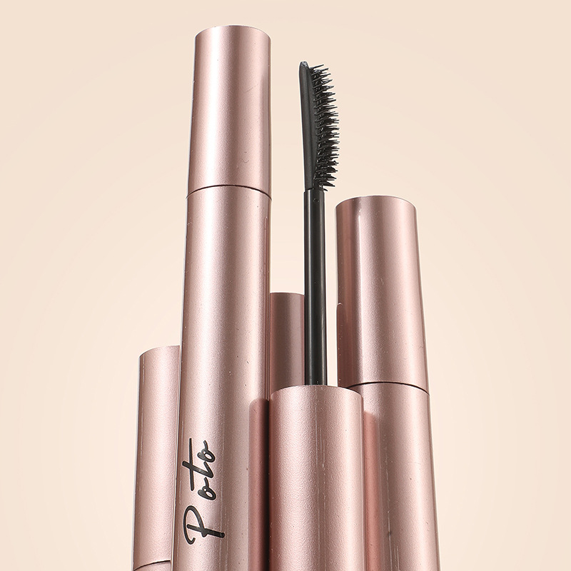 Тонкая водостойкая тушь Poto Little Sun, долговечная укладка, не размазывается, не смывается, оптовая продажа