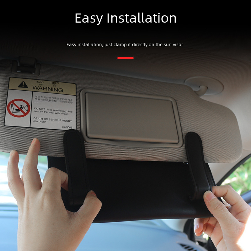 New Car Sunshade Special Tissue Box Car Hanging Tissue Bag Car Seat Tissue Box Interior Supplies