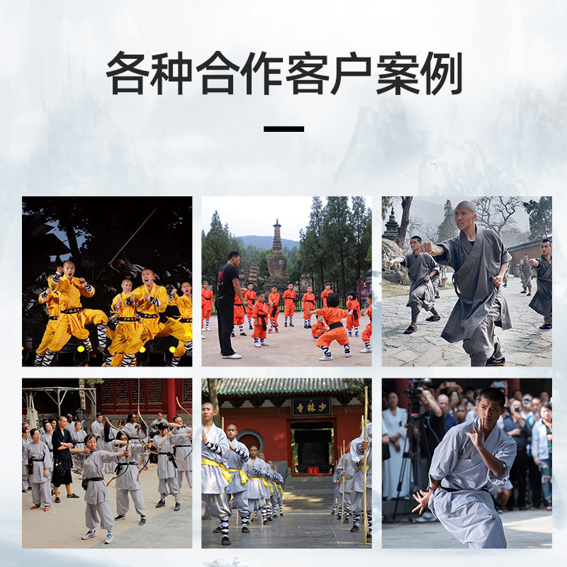 Long sleeve cotton silk Tai chi practice clothes summer men's and women's 5-color fitness clothes suit tai chi morning exercise performance clothing