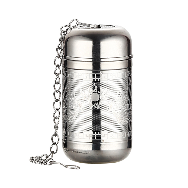 304 Stainless Steel New Seasoning Ball Bag Marinade Seasoning Ball Soup Stew Meat Spice Box Tea Filter