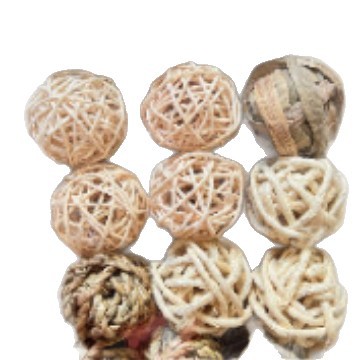 Hamster Parrot Rabbit Toy Combination Teething Grass Ball