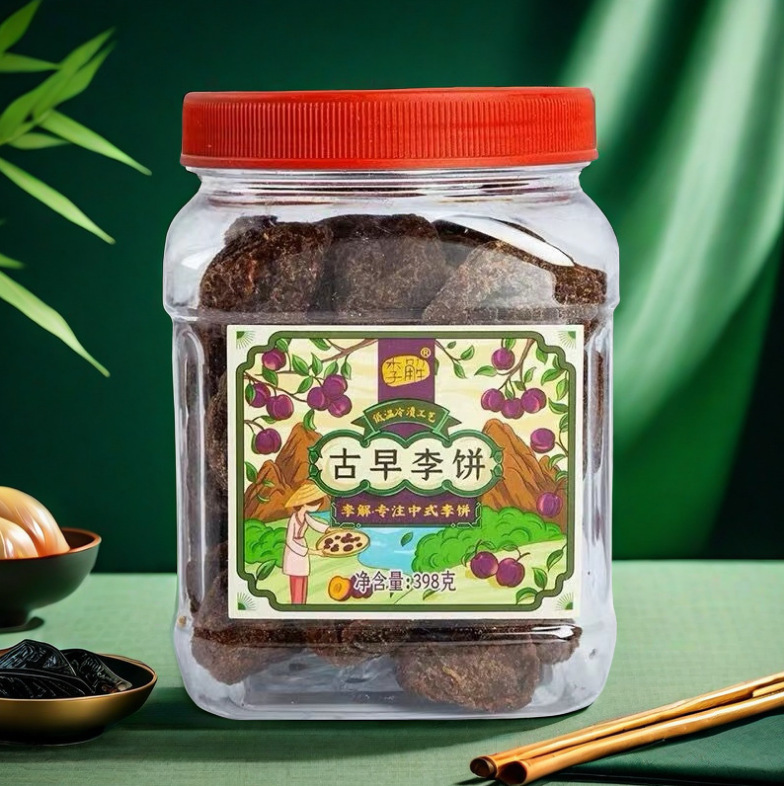 Ли Цзе 398 г, чайный компаньон, мандариновая корка, Ли Кэйк, лакрица, Шуанхуа, древний вкус, готовая к употреблению закуска, конфетный фрукт