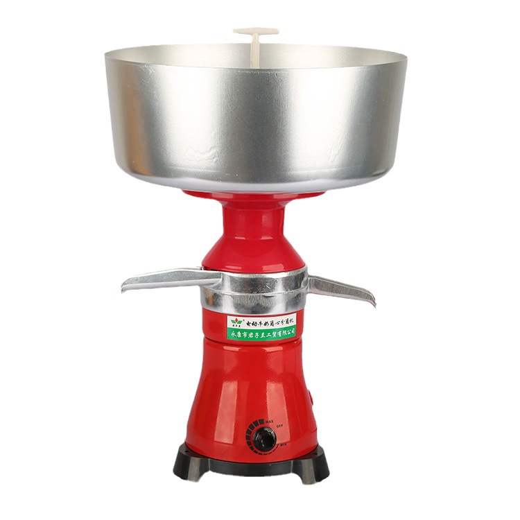 Aluminum Alloy 80L Electric Milk Separator Fully Automatic Dairy Skim Machine Household Fresh Cream Separator