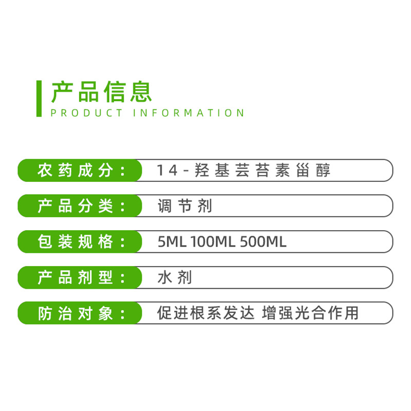 Shengshou 14-Hydroxyabscisic Acid Water Solution Promotes Root Development and Regulates Growth in Wheat, Rice, and Citrus Trees