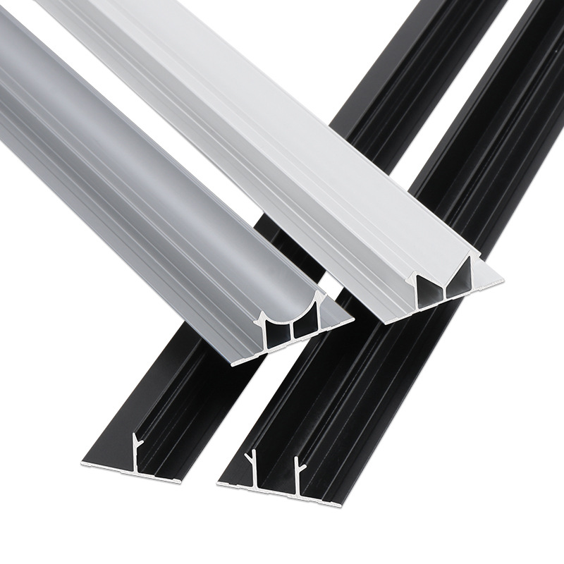 Aluminum Alloy Ceiling Edge Strips Ceiling Suspended Decorative Edge Strips T-Shaped Shadow Profile Metal Decorative Lines