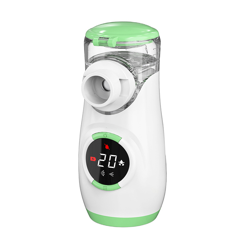 Intelligent digital display handheld atomizer children's household portable atomizer two-speed adjustable automatic flushing