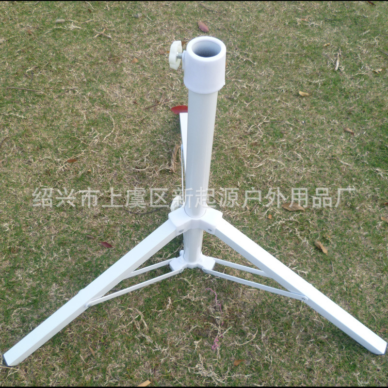 Outdoor Parasol Large Umbrella Stall Umbrella Cross Umbrella Holder Water Bag Sun Umbrella Advertising Umbrella Metal Three Legs Base