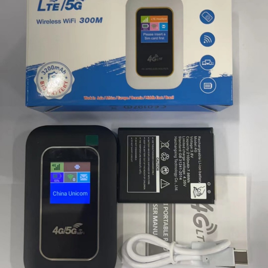 Manufacturers supply portable 4G/5G router triple network wireless Internet WIFI portable mobile card WiFi