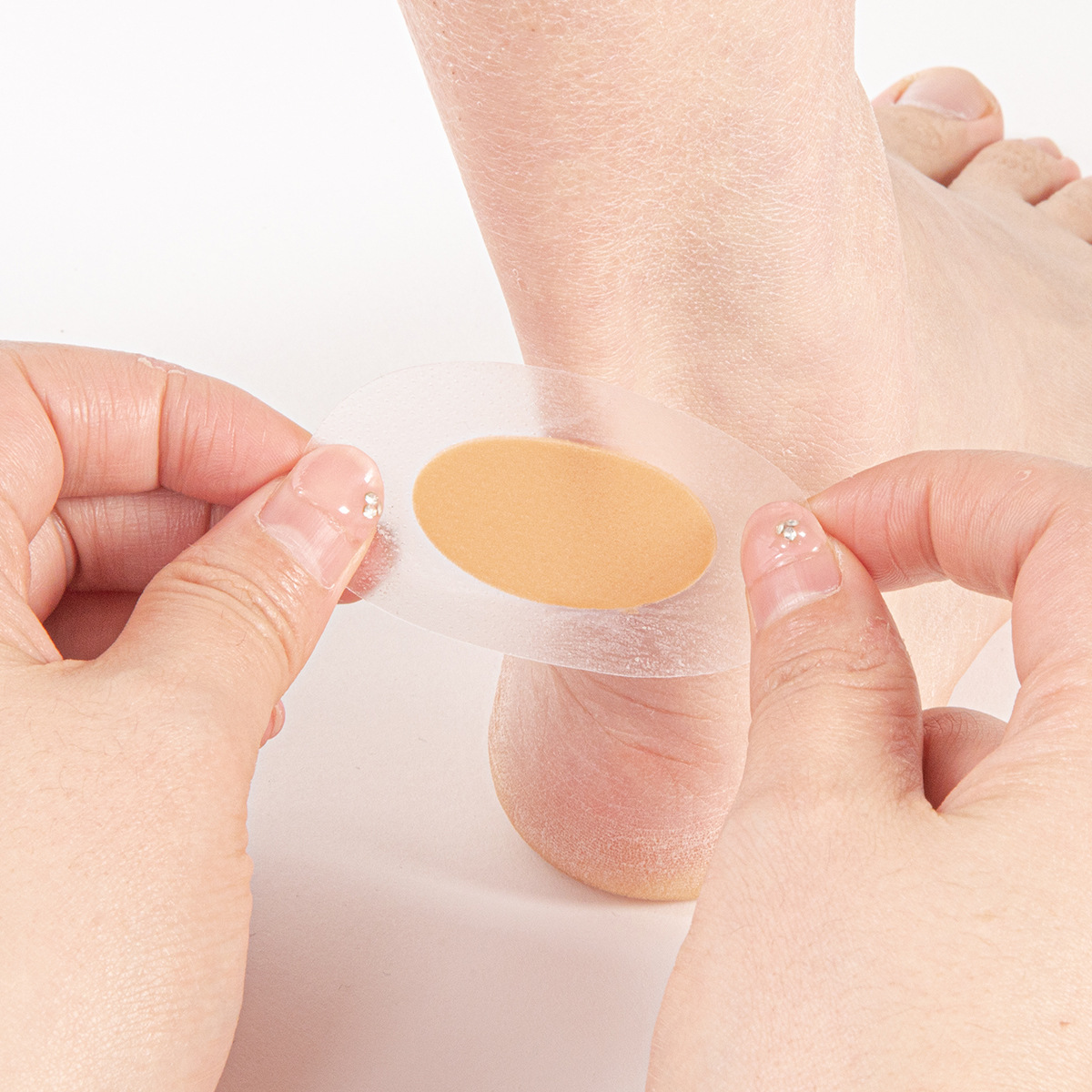 Heel Sticker Waterproof PU Transparent Invisible Foot Sticker High Heels sneaker Anti-wear Artifact Chinese Separate Packaging