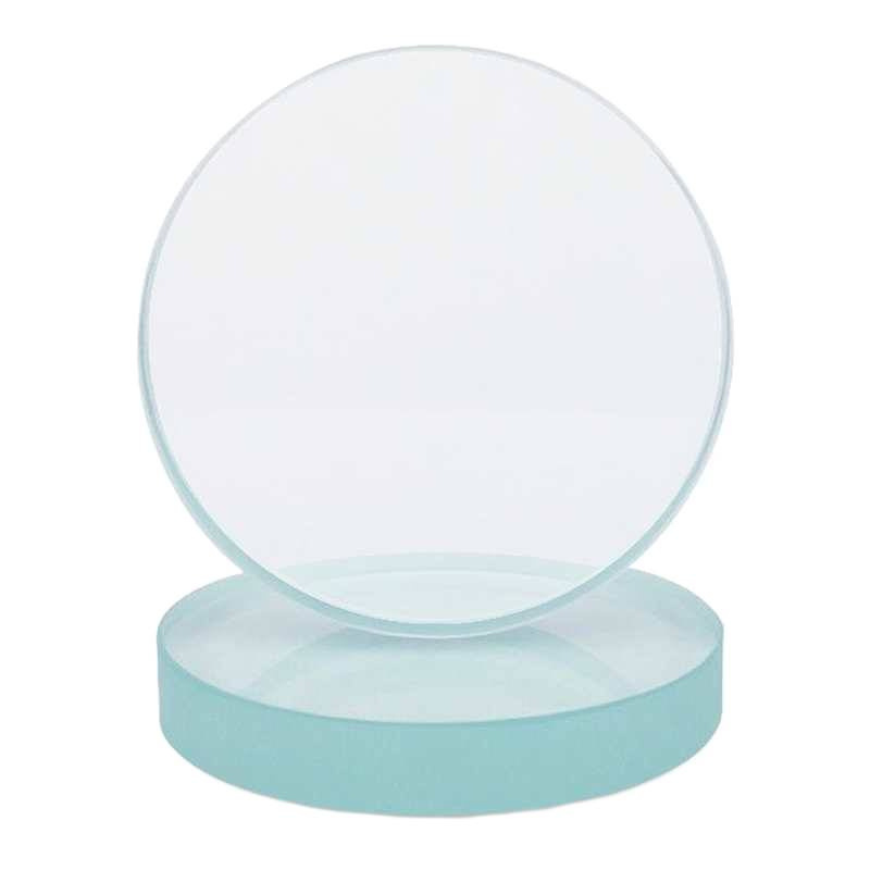 Borosilicate Sight Glass Round High Temperature Resistant Glass Boiler Fire Viewing Mirror Pipe Flange Valve Observation Lens 75-90mm