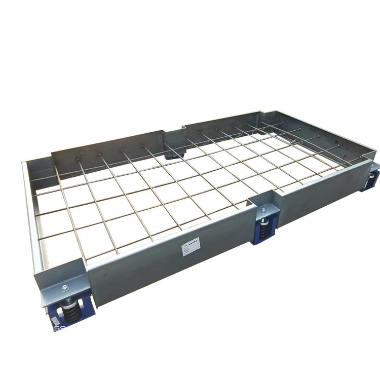 Damping spring shock absorber water pump damping pedestal air conditioner fan steel frame welding damping platform inert bench